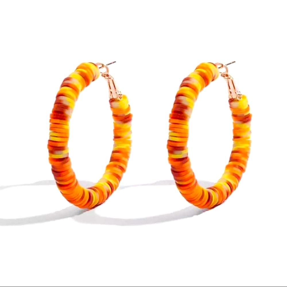 ๐3/$30 New Colorful Disc Hoops - Picture 5 of 12